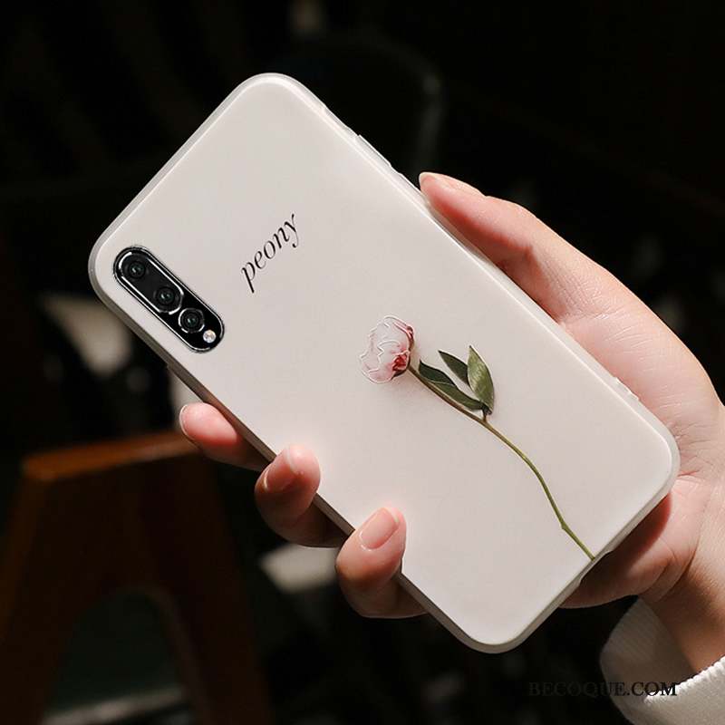 Huawei P20 Pro Charmant Fluide Doux Silicone Coque De Téléphone Incassable Tendance