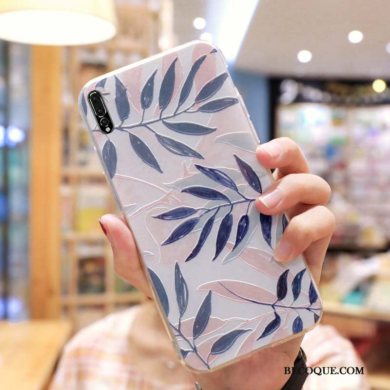 Huawei P20 Pro Coque Charmant Amoureux Incassable Tout Compris Silicone Délavé En Daim