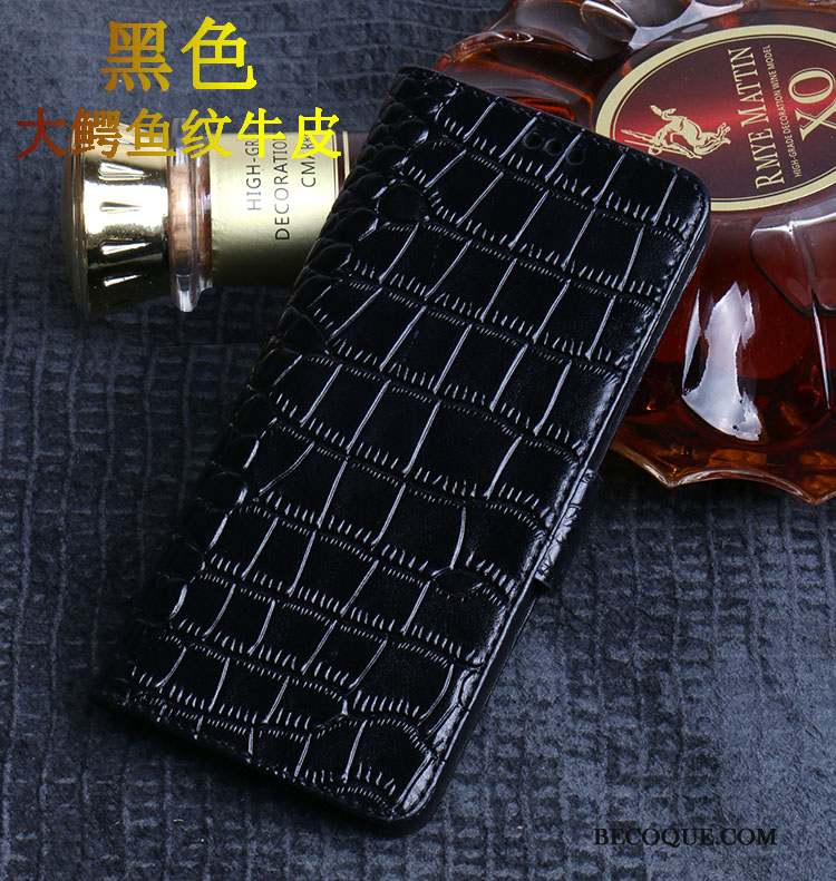 Huawei P20 Pro Coque Cuir Haut Marron Modèle Fleurie Classic Incassable Protection