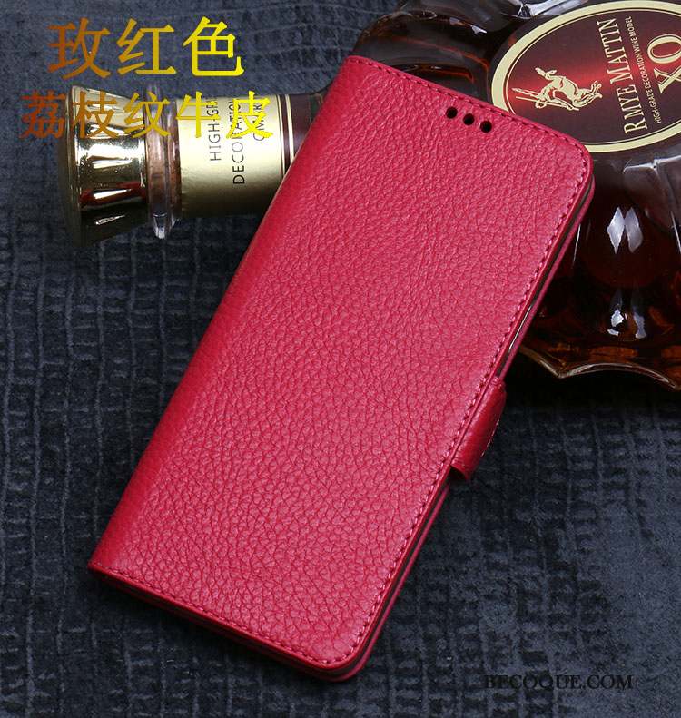 Huawei P20 Pro Coque Cuir Haut Marron Modèle Fleurie Classic Incassable Protection