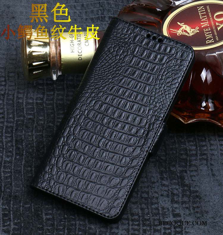 Huawei P20 Pro Coque Cuir Haut Marron Modèle Fleurie Classic Incassable Protection