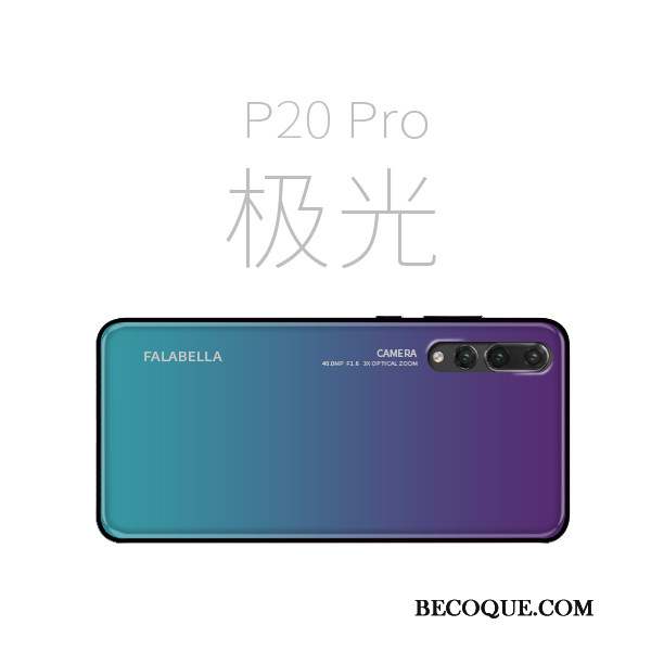 Huawei P20 Pro Coque De Téléphone Étui Incassable Téléphone Portable Violet Tendance