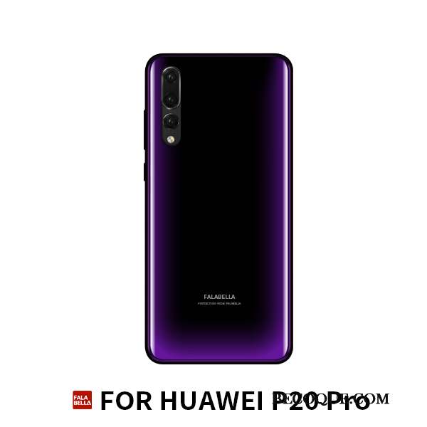 Huawei P20 Pro Coque De Téléphone Étui Incassable Téléphone Portable Violet Tendance