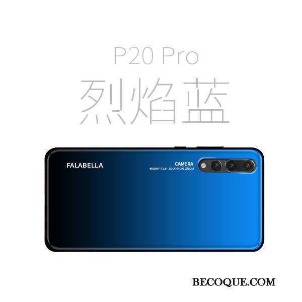 Huawei P20 Pro Coque De Téléphone Étui Incassable Téléphone Portable Violet Tendance