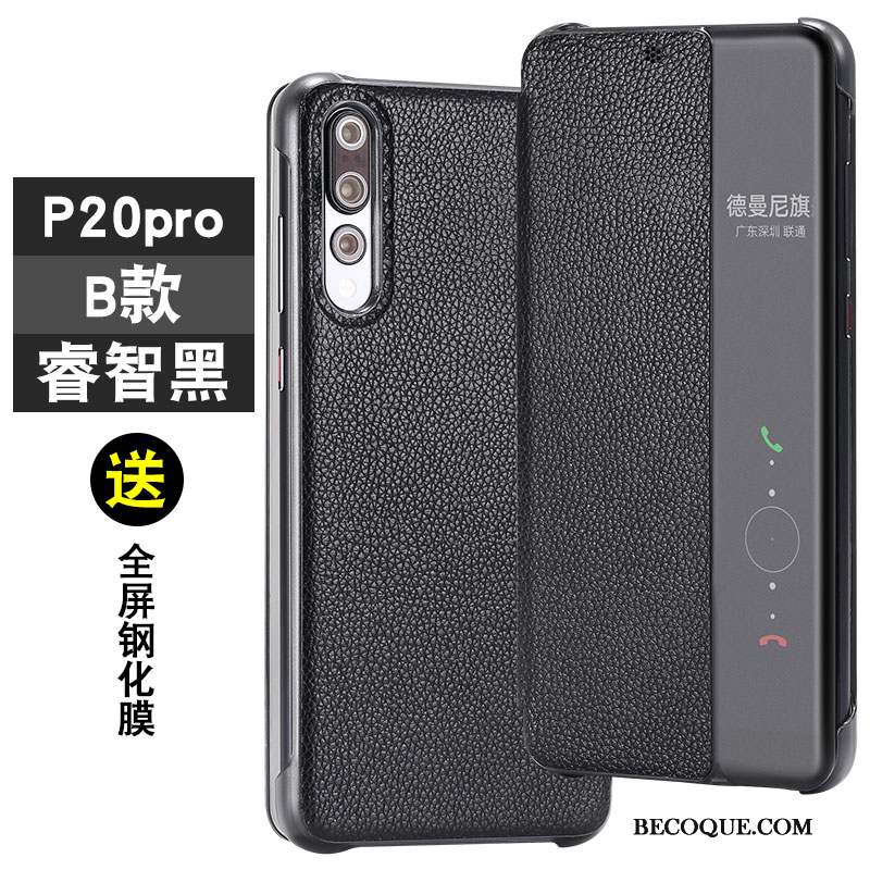 Huawei P20 Pro Coque Personnalité Protection Marque De Tendance Tout Compris Mode Incassable