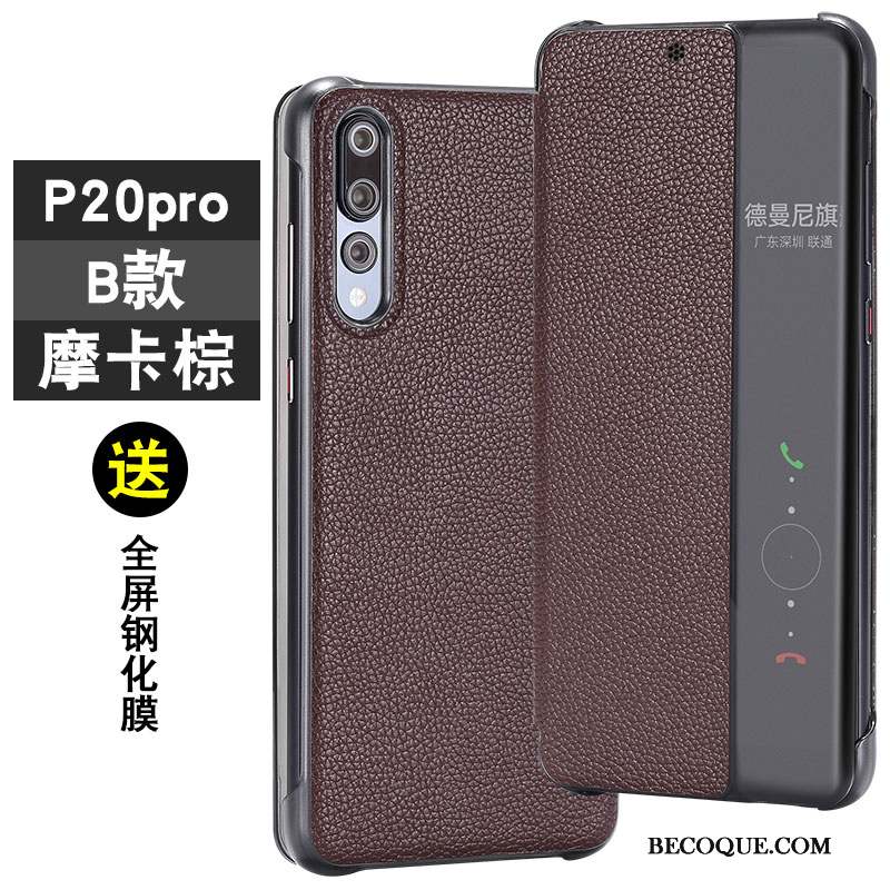 Huawei P20 Pro Coque Personnalité Protection Marque De Tendance Tout Compris Mode Incassable