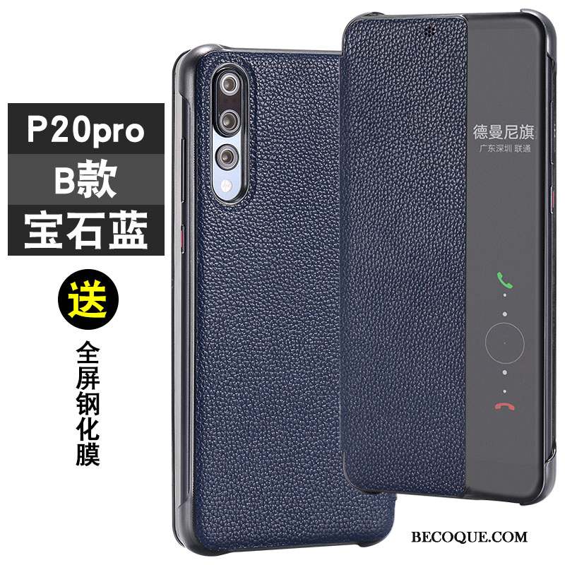 Huawei P20 Pro Coque Personnalité Protection Marque De Tendance Tout Compris Mode Incassable