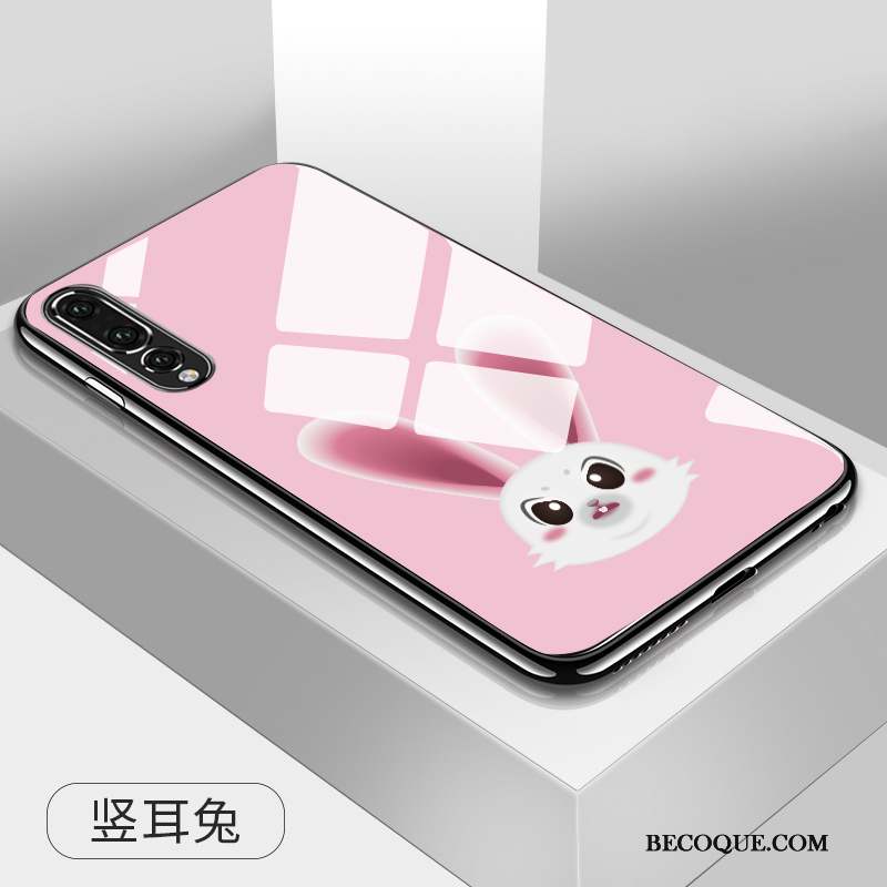 Huawei P20 Pro Protection Créatif Coque De Téléphone Nouveau Rose Bordure