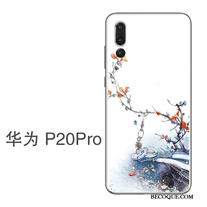 Huawei P20 Pro Très Mince Étui Ornements Suspendus Protection Vent Coque De Téléphone