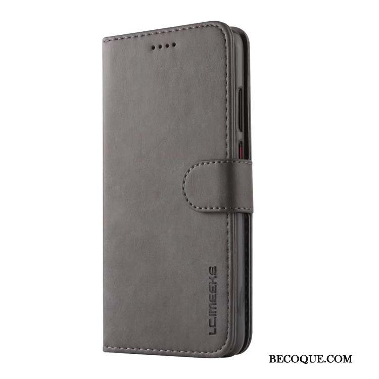 Huawei P20 Tout Compris Portefeuille Coque De Téléphone Gris Clamshell Carte