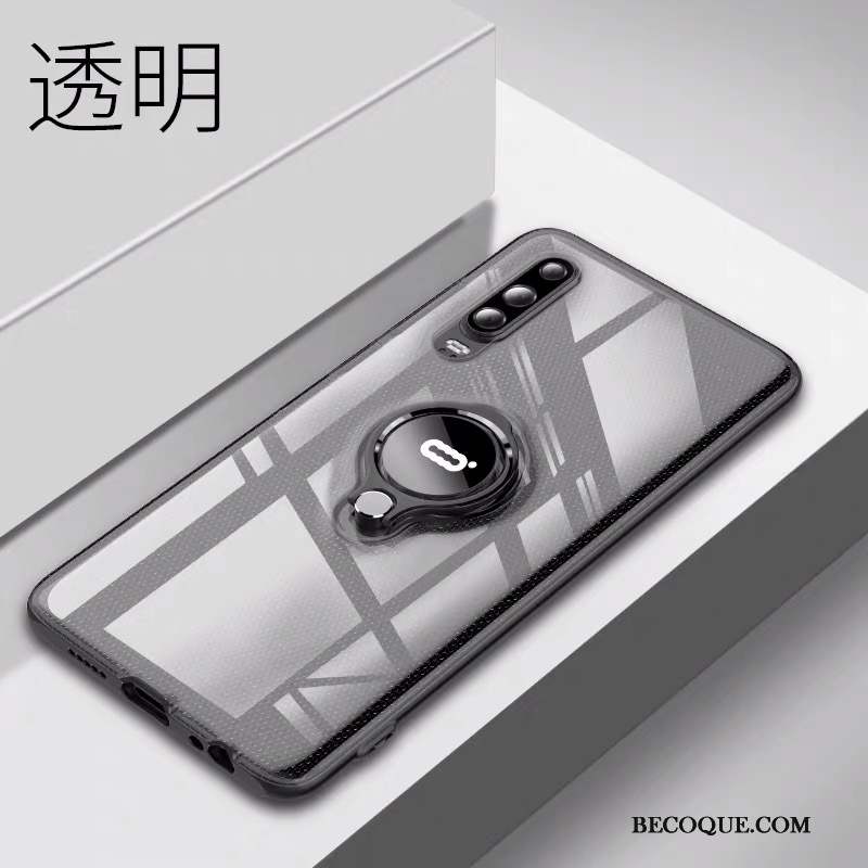 Huawei P30 Coque Personnalité Incassable À Bord Support Noir Business