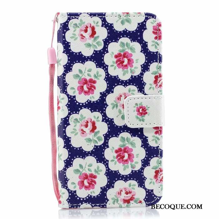 Huawei P30 Coque Étui En Cuir Rose Dessin Animé Téléphone Portable Peinture Tendance