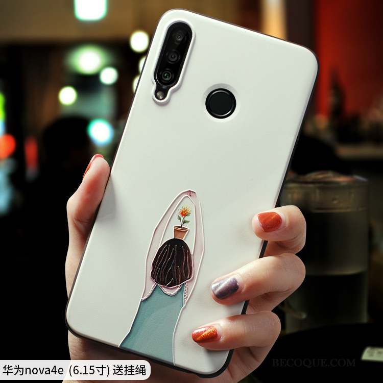 Huawei P30 Lite Coque De Téléphone Simple Frais Petit Personnalité Nouveau