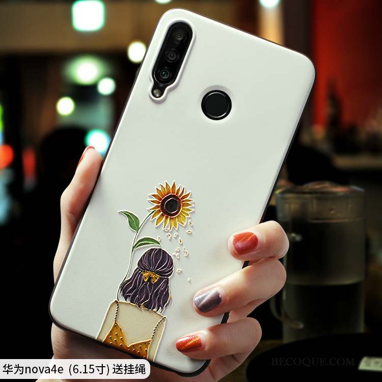 Huawei P30 Lite Coque De Téléphone Simple Frais Petit Personnalité Nouveau