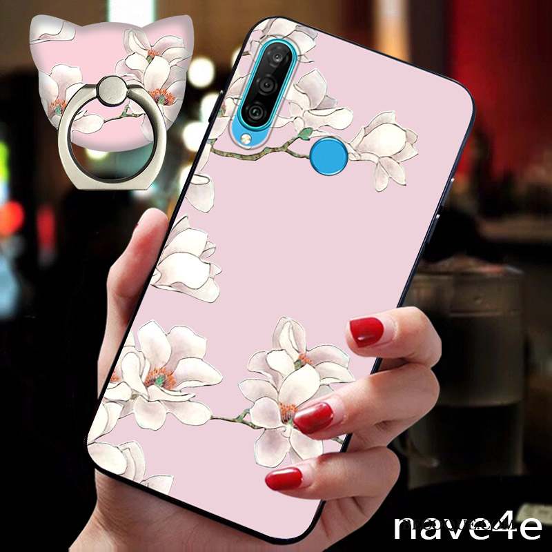 Huawei P30 Lite Coque Délavé En Daim Tout Compris Créatif Très Mince Incassable Marque De Tendance