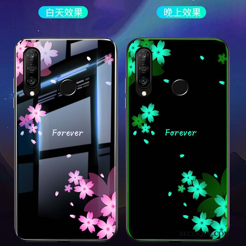 Huawei P30 Lite Coque Protection Lumineuses Incassable Personnalité Mode Étui