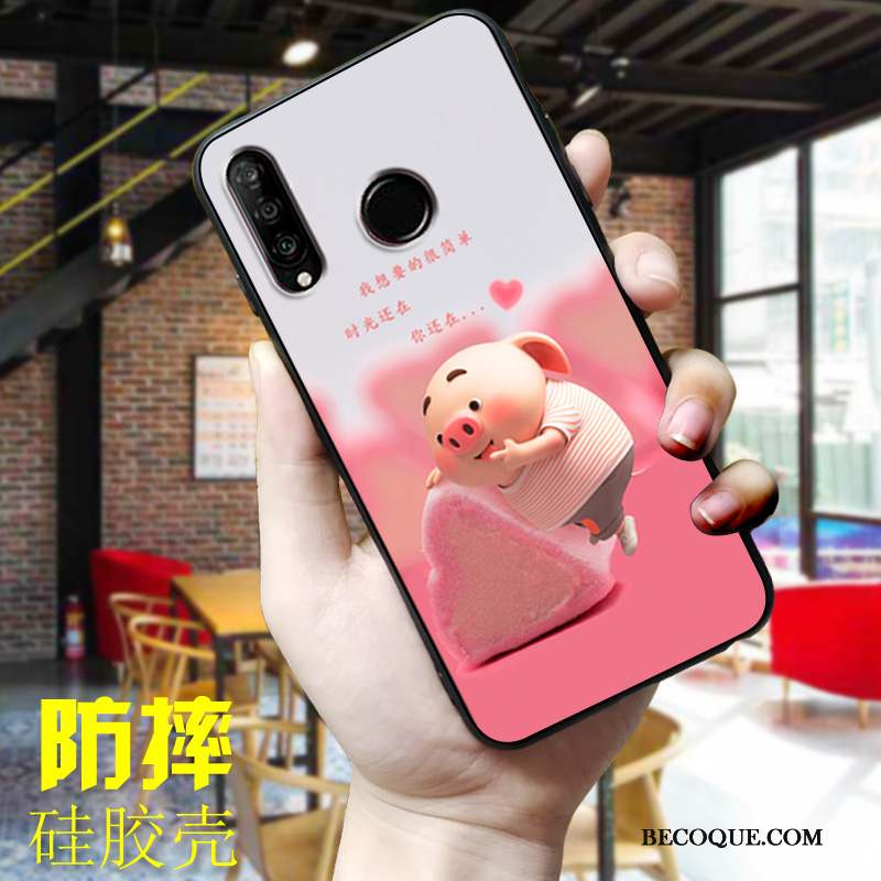 Huawei P30 Lite Incassable Charmant Étui Coque De Téléphone Fluide Doux