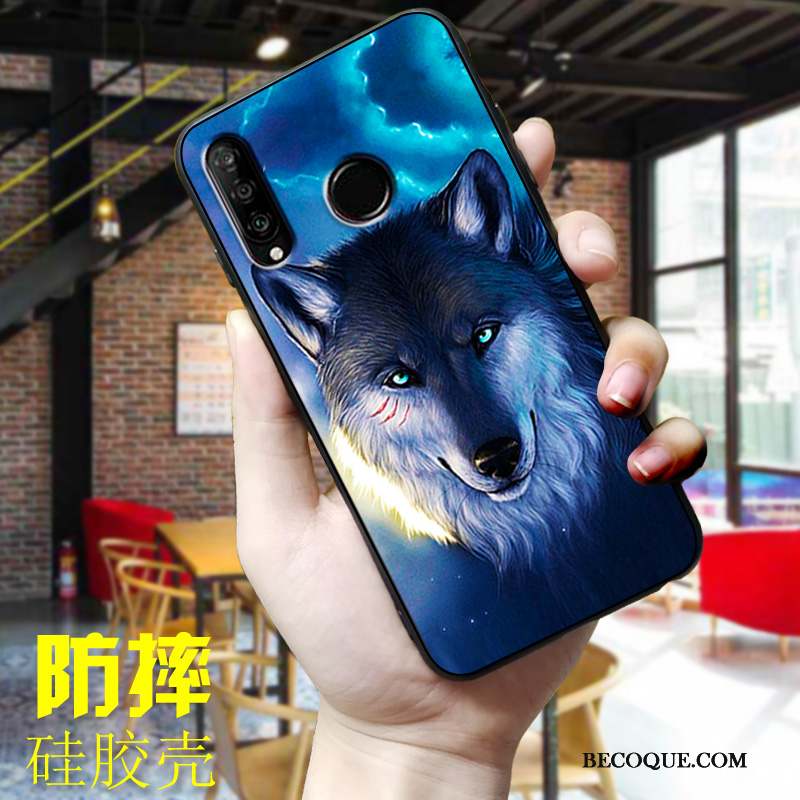 Huawei P30 Lite Incassable Charmant Étui Coque De Téléphone Fluide Doux