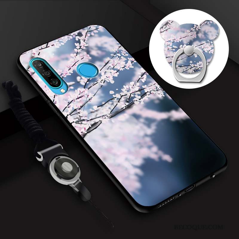 Huawei P30 Lite Mode Fluide Doux Étui Créatif Coque Incassable