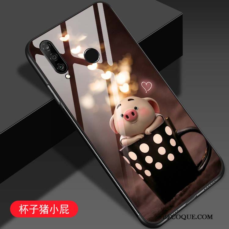 Huawei P30 Lite Personnalité Coque De Téléphone Petit Marque De Tendance Créatif Amoureux