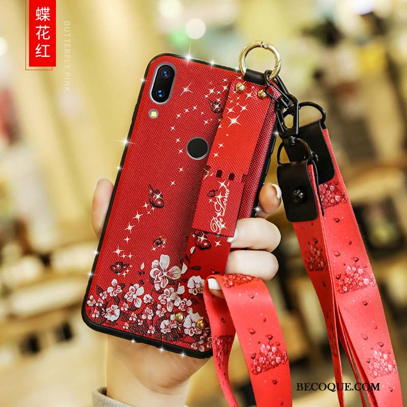 Huawei P30 Lite Personnalité Coque De Téléphone Rouge Tout Compris Créatif Ornements Suspendus