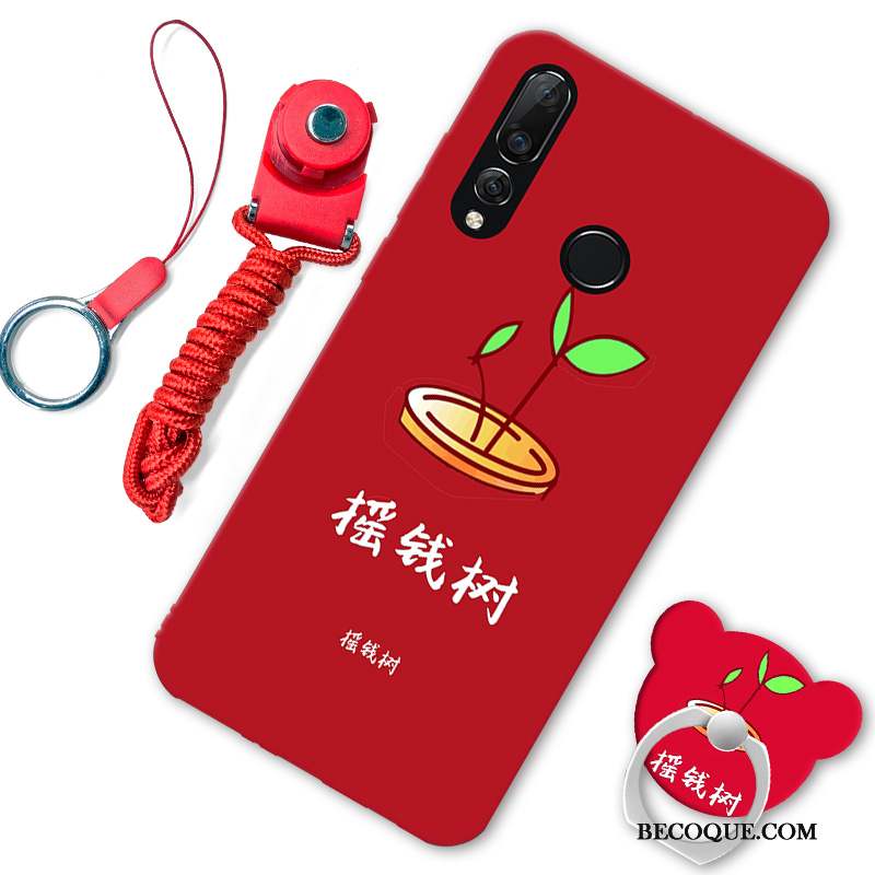 Huawei P30 Lite Silicone Amoureux Dessin Animé Coque De Téléphone Étui Charmant