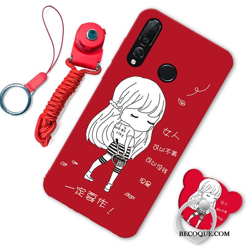 Huawei P30 Lite Silicone Amoureux Dessin Animé Coque De Téléphone Étui Charmant