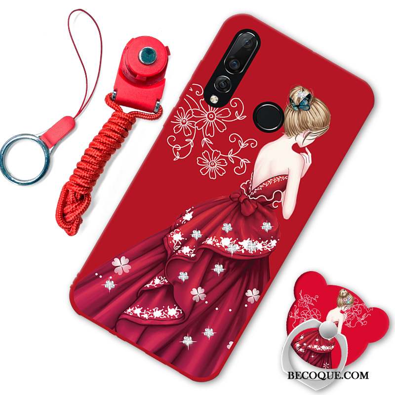 Huawei P30 Lite Silicone Amoureux Dessin Animé Coque De Téléphone Étui Charmant