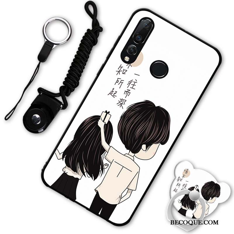 Huawei P30 Lite Silicone Amoureux Dessin Animé Coque De Téléphone Étui Charmant