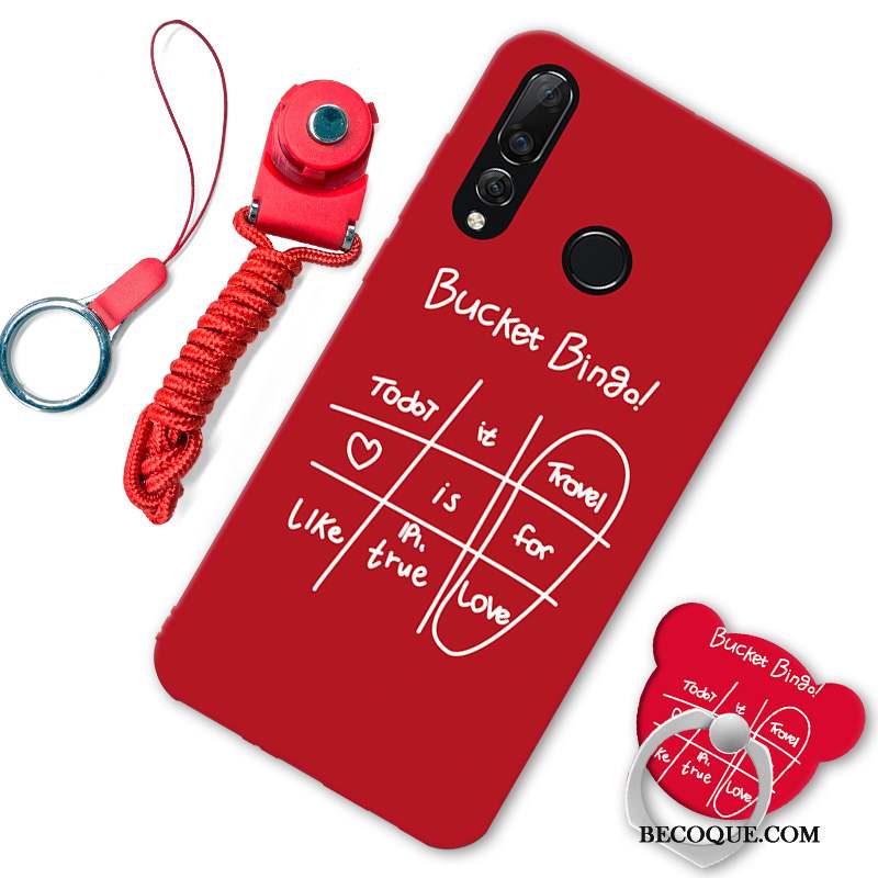 Huawei P30 Lite Silicone Amoureux Dessin Animé Coque De Téléphone Étui Charmant
