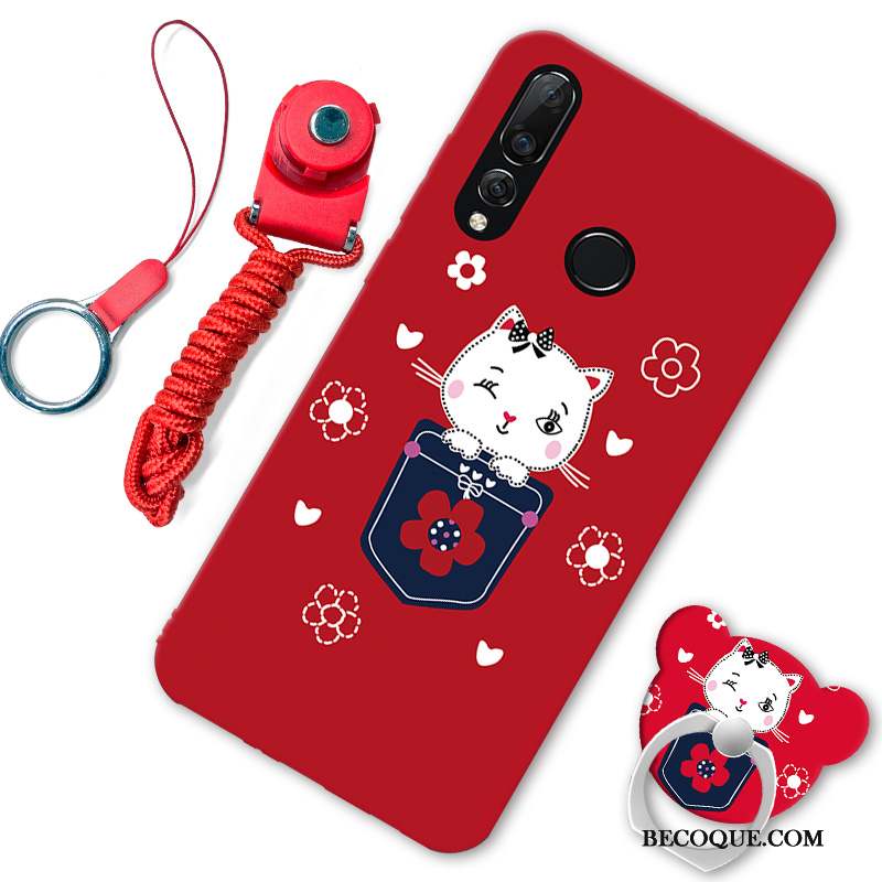 Huawei P30 Lite Silicone Amoureux Dessin Animé Coque De Téléphone Étui Charmant