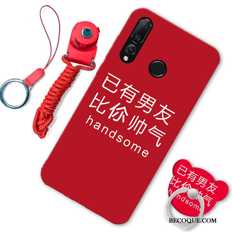 Huawei P30 Lite Silicone Amoureux Dessin Animé Coque De Téléphone Étui Charmant
