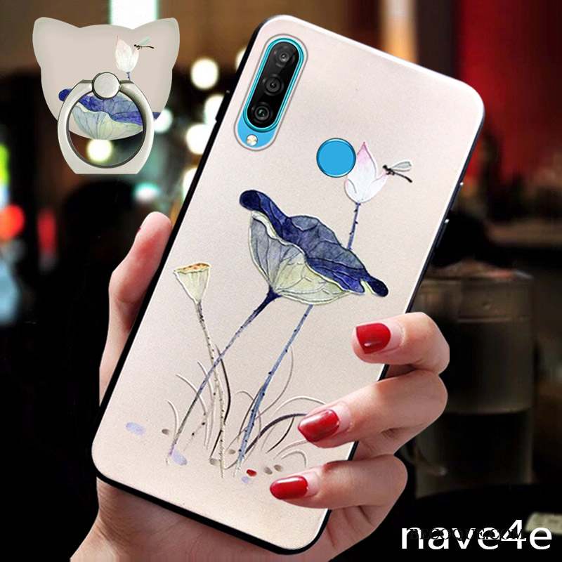 Huawei P30 Lite Style Chinois Tout Compris Coque Protection Nouveau Bleu