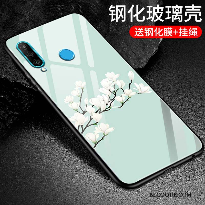 Huawei P30 Lite Étui Coque De Téléphone Vert Protection