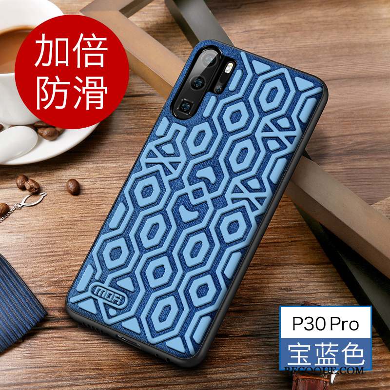 Huawei P30 Pro Coque Antidérapant Très Mince Incassable Fluide Doux Tout Compris Marque De Tendance