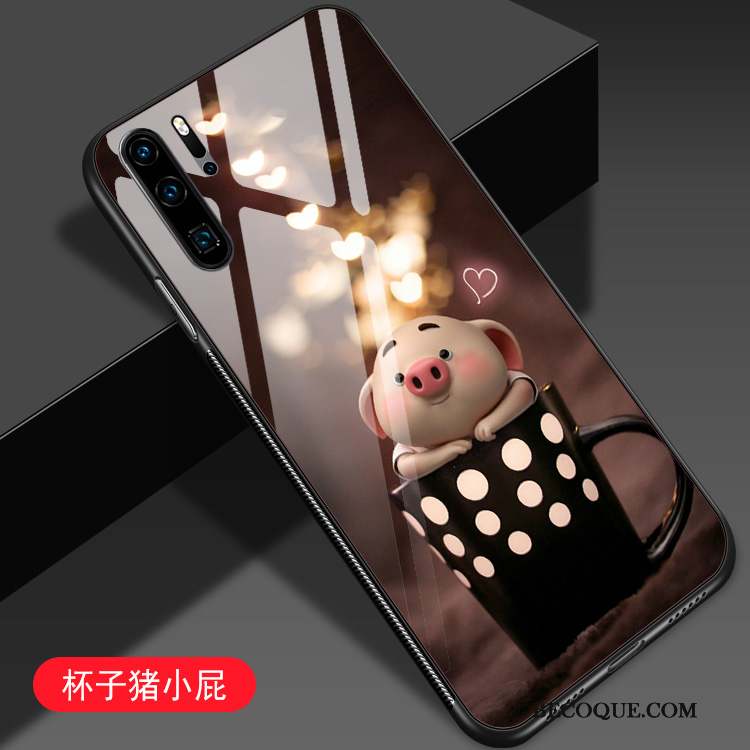 Huawei P30 Pro Coque Dessin Animé Incassable Tendance Jeunesse Créatif Charmant