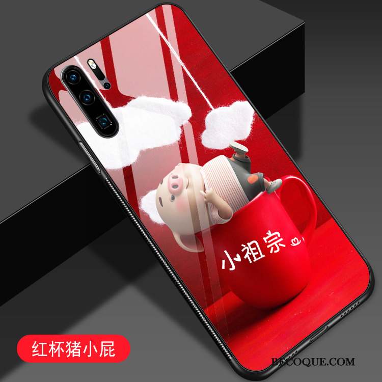 Huawei P30 Pro Coque Dessin Animé Incassable Tendance Jeunesse Créatif Charmant