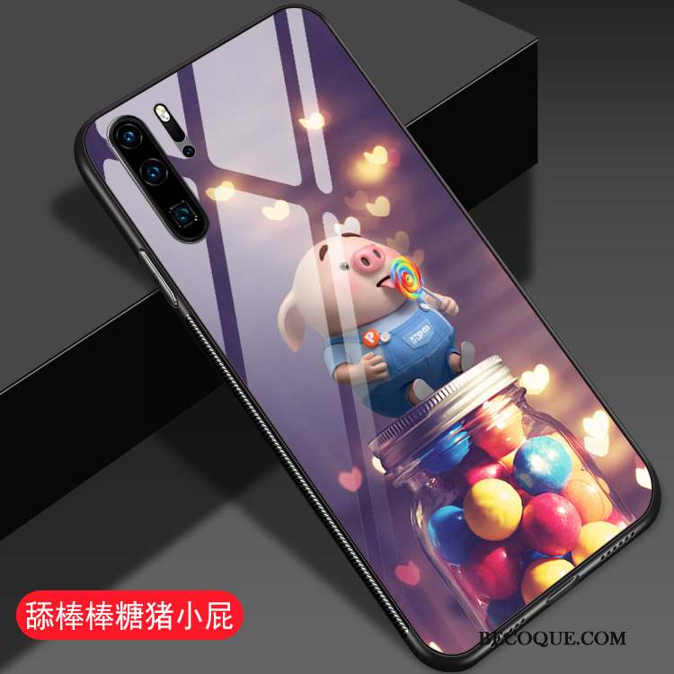 Huawei P30 Pro Coque Dessin Animé Incassable Tendance Jeunesse Créatif Charmant