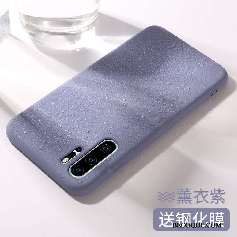 Huawei P30 Pro Coque Fluide Doux Silicone Incassable Marque De Tendance Tout Compris