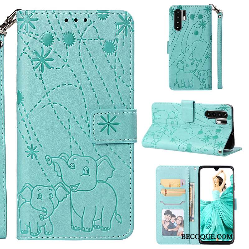 Huawei P30 Pro Coque Ornements Suspendus Téléphone Portable Étui Gris Tout Compris