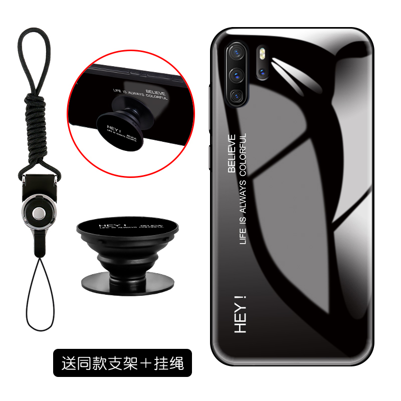 Huawei P30 Pro Coque Tout Compris Créatif Protection Simple Miroir Étui