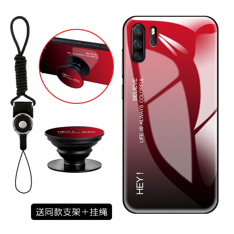 Huawei P30 Pro Coque Tout Compris Créatif Protection Simple Miroir Étui