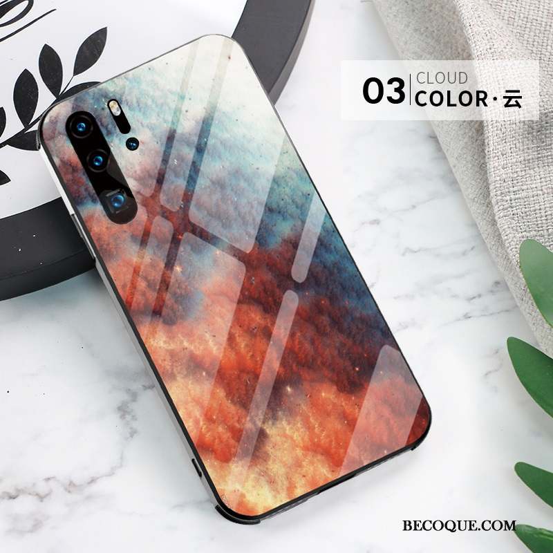 Huawei P30 Pro Personnalité Créatif Simple Luxe Coque De Téléphone Marque De Tendance