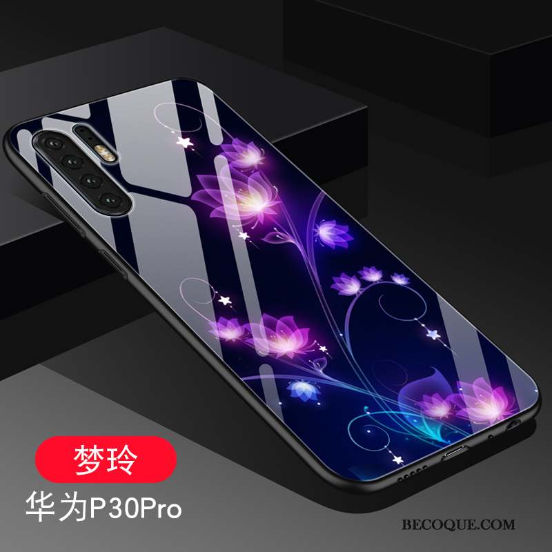 Huawei P30 Pro Tout Compris Coque De Téléphone Incassable Personnalité Marque De Tendance Verre