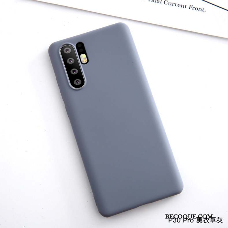 Huawei P30 Pro Tout Compris Silicone Étui En Cuir Incassable Rouge Coque De Téléphone