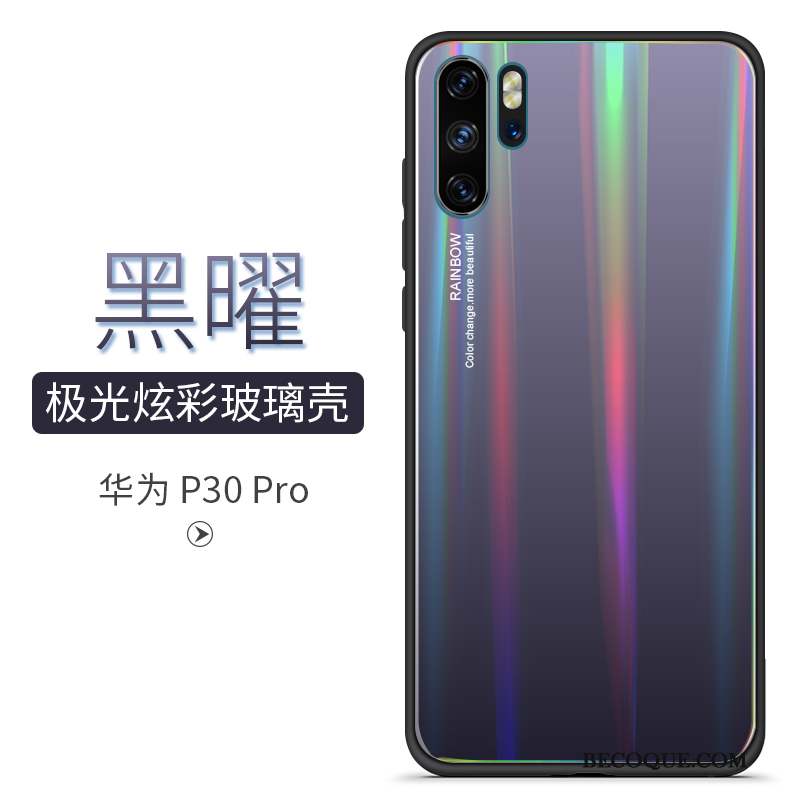 Huawei P30 Pro Étui Coque Tout Compris Dégradé Miroir Protection