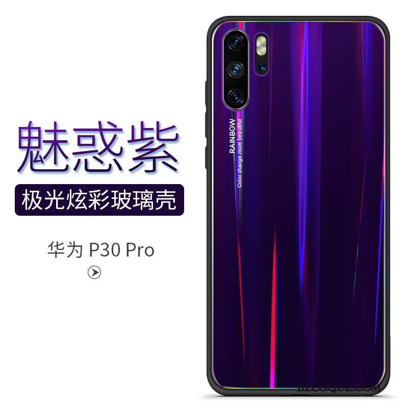 Huawei P30 Pro Étui Coque Tout Compris Dégradé Miroir Protection