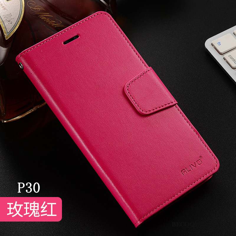 Huawei P30 Tendance Incassable Fluide Doux Silicone Coque Clamshell