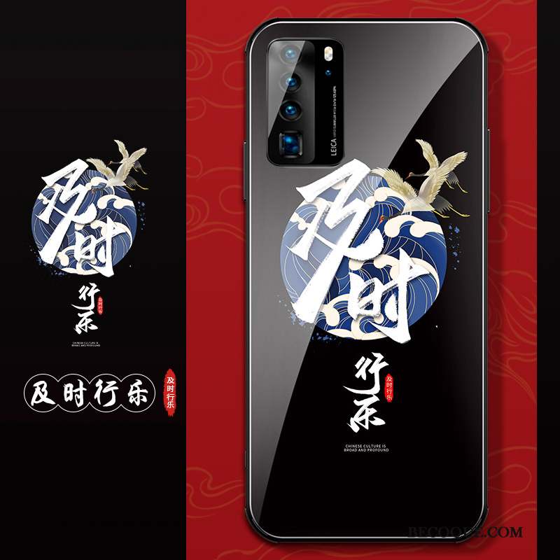 Huawei P40 Coque De Téléphone Personnalité Tout Compris Très Mince Nouveau Silicone