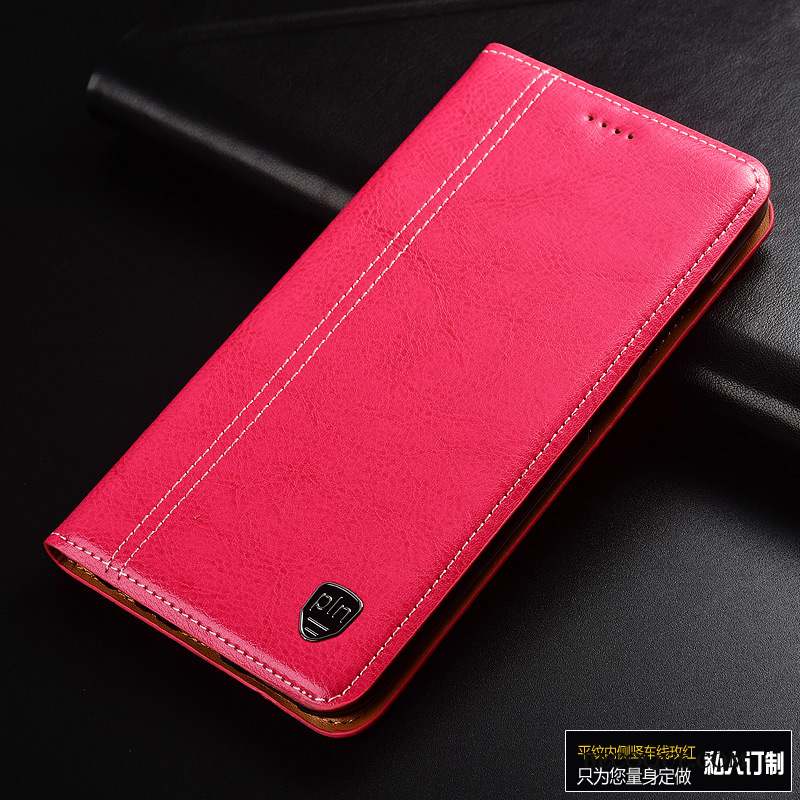 Huawei P40 Coque Luxe Protection Étui Étui En Cuir Housse Cuir Véritable